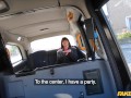 Fake Taxi Hot Beautiful Babe from Italy fucking a sucking a taxi drivers cock