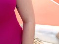 Rica pelirroja se toca en vivo 