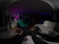 Light BDSM with Busty Blonde in VR