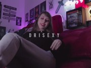 Joi - girl guiding her handjob with 22cm dildo in her pussy| Dri Sexy