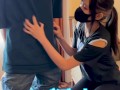 【くすぐり検証】膝立ちしてる時にくすぐったらどうなる！？♡ #shorts