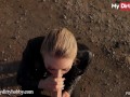 MyDirtyHobby - Fiona-Fuchs Enjoys A Good Fuck Outside In The Sun Before Taking A Load In Her Mouth
