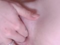 Hot wife films her masturbating sticking fingers in wet pussy
