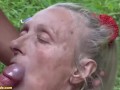 saggy tits ugly big belly 87 years old grandma rough public beach fucked