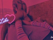 OH MEU DEUS! Incrível ORGASMO ANAL E PORRA NOS PÉS! GARGANTA PROFUNDA! - Sexdoll520