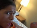 Zoe Bloom tight babe takes cock deep and mounts it POV GFE Experience