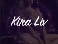 Get a teaser with busty model Kira Liv flaunting her enormous boobs on photoshoot