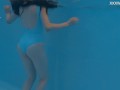 Underwater Russian teen slut Marfa