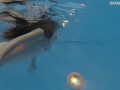 Underwater Russian teen slut Marfa