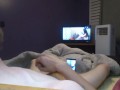 Watching sexy amateur porn while I record myself jerking off 