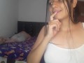 He masturbated me in my stepbrother's room while he rested, when my parents go out I get very horny