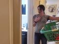 New Nanny Fingers Herself After Seeing Boss in the Shower!