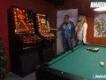 AMATEUR EURO - Amateur Blonde Seduced Into Amazing Sex During Game Night