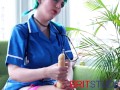 British Student Nurse Gives You Jerk Off Instructions