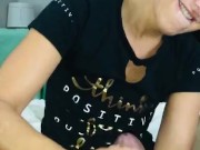   Sexy milf does her best to deep throat bbc! And sucking balls too! Dam she’s great! Pt2