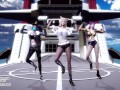 [MMD] CLC - Helicopter Ahri Akali Kaisa Seraphine Sexy Kpop Dance League of Legends KDA