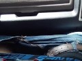 Petty Milf Driving Truck Let's Latino Guy Jerk Off To Her In Public Part 1