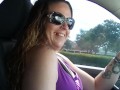 Pretty Milf Cruising In Pickup Truck