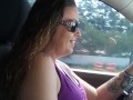 Pretty Milf Cruising In Pickup Truck