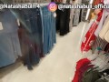 I follow an unknown girl in the clothing store and she sucks my dick in the fitting rooms