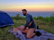 Sexo Arriscado Casal Amador real fodendo em acampamento - Sexdoll 520