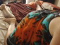 Cute Milf gives massage then humps and grinds pussy on guys ass part