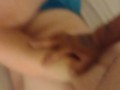 White girl spreads ass cheeks while Latin Thug Fucks and Destroys Pussy in sideways position Pov