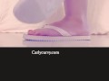 Flip flops feet and butt tease! 