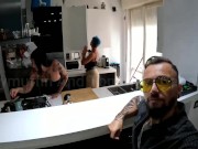 3 Big Cocks Horror Gangbang