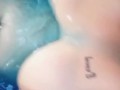 Floating titties! Sexy water boobs.