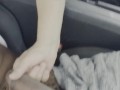 (Teaser) Sneaky car sex riding Black Cock on the side of the road