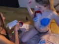 Make drawings of boobs and asses with the help of paints