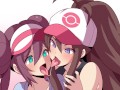 Rosa and Hilda Drain your "Pokeballs" REMASTER! (Hentai JOI) (Pokemon, Six cum points!)