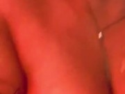 Daddy showered me with huge load!!