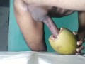 Fucking 💧💦 my horny favorite fruit 🍍🍎🍓 hole alone😊