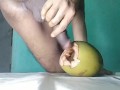Fucking 💧💦 my horny favorite fruit 🍍🍎🍓 hole alone😊