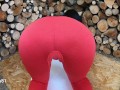 POV step brother fucks step sis while she is stuck helping a chick ( CREAMPIE ) round big butt 🍑
