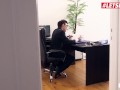 LETSDOEIT - Big Ass Brunette Khadisha Petite Got Her Pussy Fucked By Office Boss