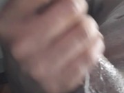 STOKING BIG DICK CUMING HARD