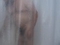 Caught wanking in shower