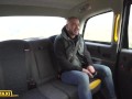 Female Fake Taxi Driver And Her Sexy GF Treat Birthday man To A Hot filthy Bisexual 3way