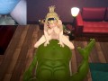 Masturbating with Orc Massage Elf Sex