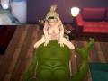 Masturbating with Orc Massage Elf Sex