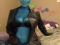 Liara the Asari from Mass Effect