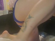 Anal play teaser. Master wants Siren to take that fat knot.  Full vid at OF & fansly 