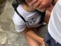 TEEN ALMOST CAUGHT FUCKING IN TOURIST HOTSPOT - RISKY PUBLIC SEX