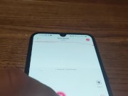 Having fun with Lovense Lush at the bar