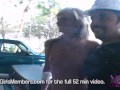 Wild Public Flashing With Hot Blonde Super Freak