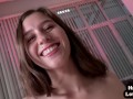 HJ mediumboobed teen wanks POV cock and talks dirty