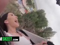 TeamSkeet - Thick Asian Babe Aria Lee Gets Her Big Ass Fucked After Flashing Bald Man In Public